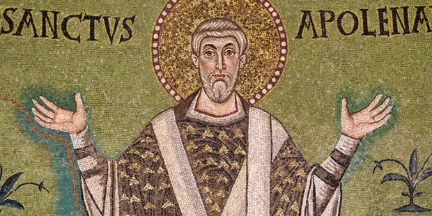 Saint Apollinaris of Ravenna Hat Tip reason2Bcatholic