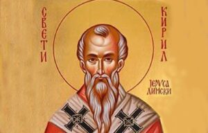 Saint Cyril of Jerusalem