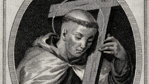 Saint John Joseph of the Cross Engraving by Alessandri